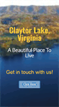 Mobile Screenshot of claytorlakeva.com