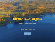 Tablet Screenshot of claytorlakeva.com